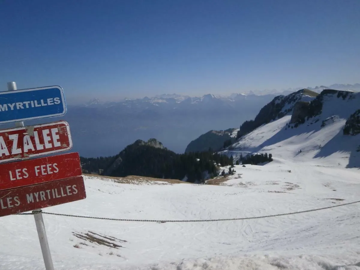 Chalet Le Telemark Wifi Fibre Et Garage Thollon-les-Memises アパート