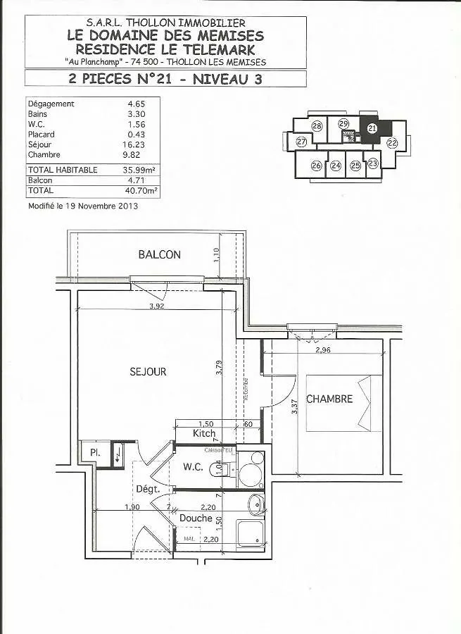 Chalet Le Telemark Wifi Fibre Et Garage Thollon-les-Memises 0*,